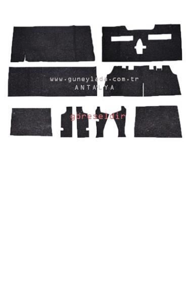 DÖŞEME-TABAN KALIN KEÇELİ İZOLASYONU TAM SET 49 Lada Niva