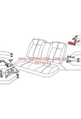 KOLTUK ARKA KİLİT KMP. ARKA SOL 51 Lada Vega