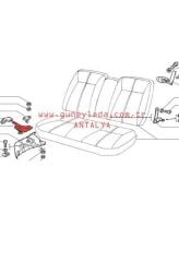 KOLTUK KİLİDİ ARKA SOL 51 Lada Vega