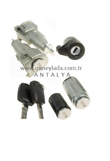 KONTAK ANAHTARI ve KAPI KİLİTLERİ SET [Skoda Octavia]  13
