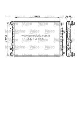 RADYATÖR, Motor Soğutma   [Skoda Fabia, Volkswagen] 6Q0121253L,6Q0121253R Valeo 732862 , 732864