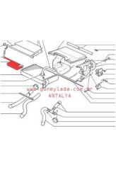 KALORİFER HAVALANDIRMA PNAE 51 Lada Vega