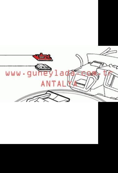 KALORİFER TAVAN ISI SENSÖR ÇERÇEVESİ 51 Lada Vega